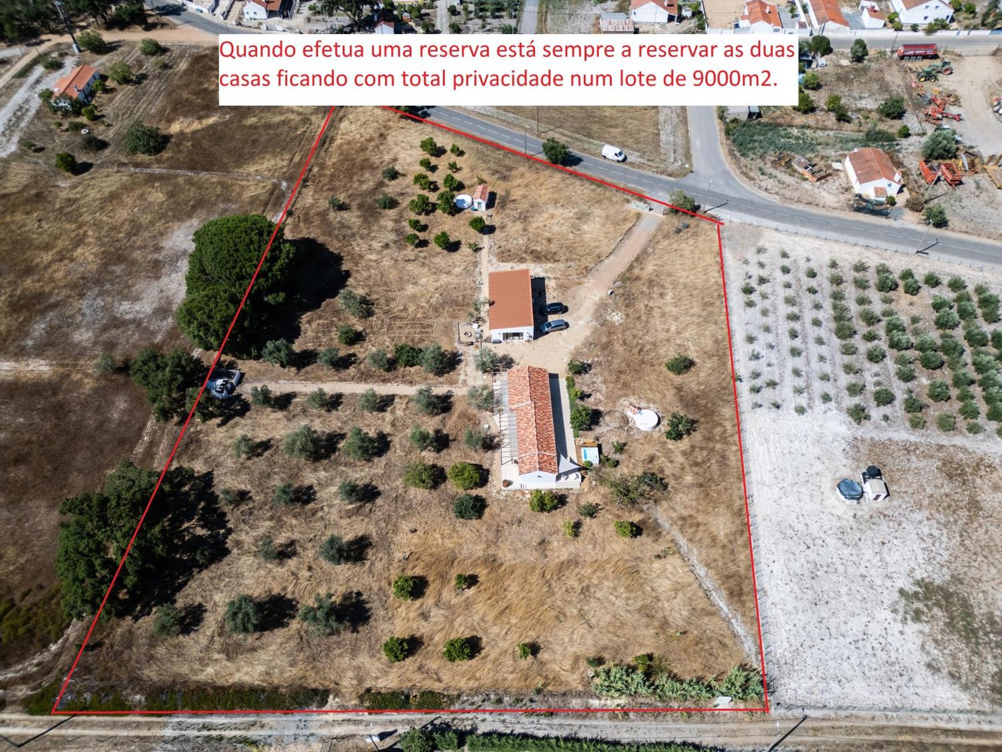 Oak Monte Alentejano - 2 Casas T2 Alugadas Sempre Em Simultaneo Toda A Propriedade E Exclusiva A Uma So Reserva Santiago do Cacém Kültér fotó